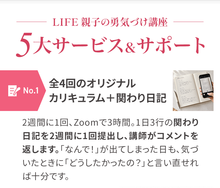 サポート内容について
